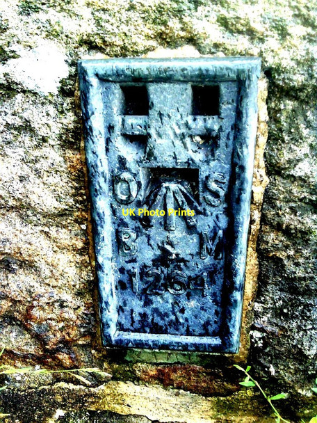 Photo 6"x4" Flush Bracket on Appersett bridge Appersett c2010