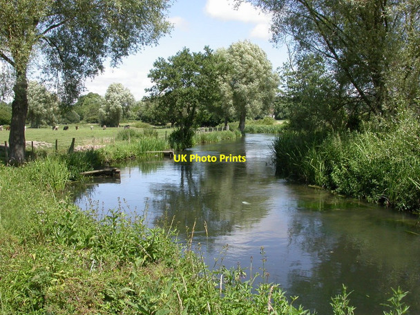 Photo 6"x4" Eastleigh, River Itchen Eastleigh\/SU4519 c2010