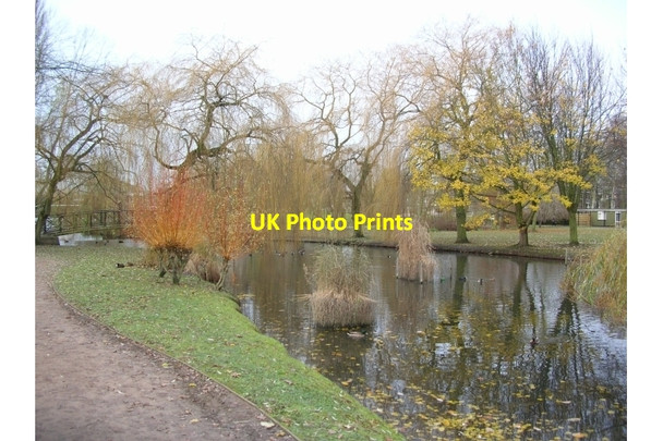 Photo 6"x4" Towards Spring Lane bridge Heslington c2005