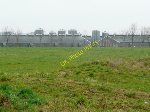 Photo 6"x4" Poultry unit at Sandhills Farm South Ferriby c2009