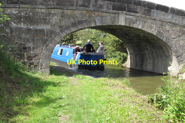 Photo 6"x4" Bridge 55, Lancaster canal Bonds c2010