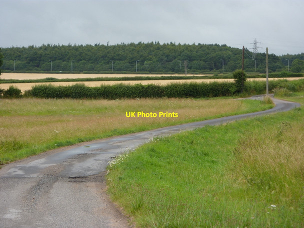 Photo 6"x4" Track from Great Morton towards Mansfield Road Retford c2010