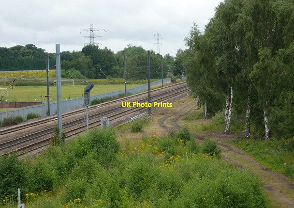 Photo 6"x4" Main line north of Retford Retford c2010