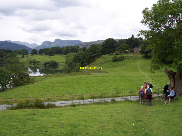 Photo 6"x4" Stile at Loughrigg Tarn Skelwith Bridge c2010