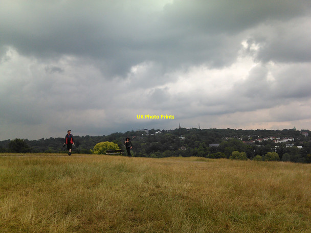 Photo 6"x4" View of Highgate Village from Hampstead Heath Hampstead\/TQ2685 c2010