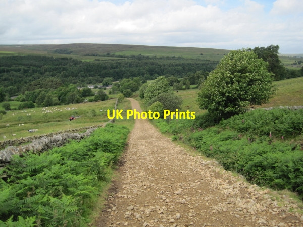 Photo 6"x4" Track towards Eals Eals\/NY6755 c2010