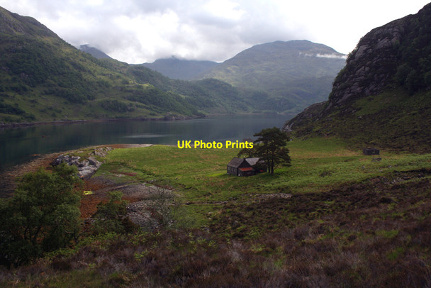 Photo 6"x4" Runival by Loch Hourn Allt a' Chamuis Bh\u00e0in c2010