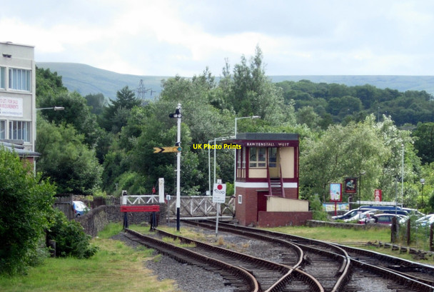 Photo 6"x4" Rawtenstall West Signalbox (East Lancs Railway) Haslingden c2010
