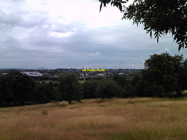 Photo 6"x4" View of the Hornsey\/Harringay area and beyond from South Terrace, Alexandra Palace #3 Wood Green\/TQ3090 c2010
