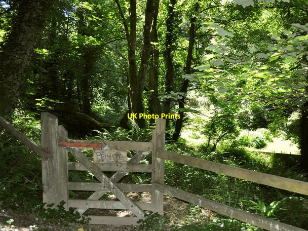 Photo 6"x4" A gate which leads to private property in Crowness Cleave Ilfracombe c2010