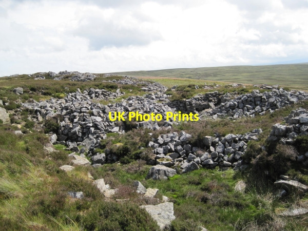 Photo 6"x4" Disused Quarry, Millstone Band Eals\/NY6755 c2010 P1