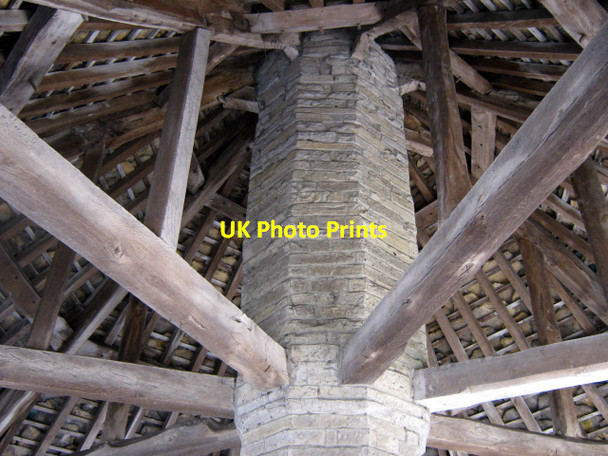 Photo 6"x4" The roof structure, Market Cross, Somerton Somerton\/ST4828 c2010