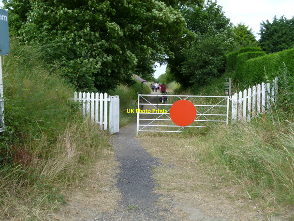 Photo 6"x4" Walsingham: the entrance to the Wells and Walsingham Railway Great Walsingham c2010