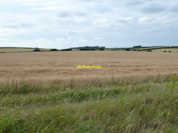 Photo 6"x4" Cornfields between Wighton and Warham Copy's Green c2010