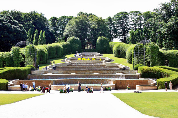 Photo 6"x4" The Cascade, The Alnwick Garden Alnwick c2010