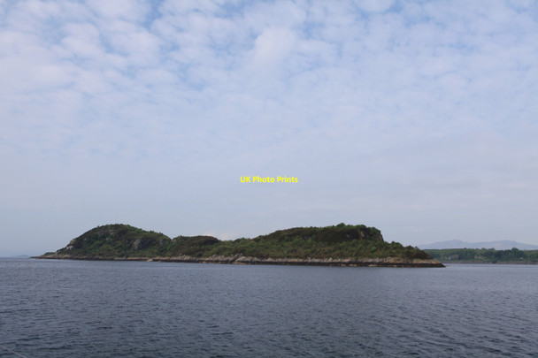 Photo 6"x4" Eilean Dubh taken from the North East Clachan\/NM8643 c2010