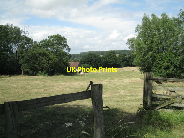 Photo 6"x4" Mown field, Oakhall Farm Rockhampton c2010