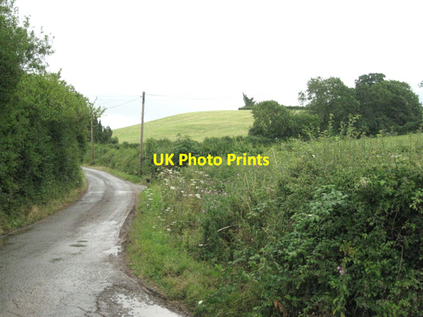 Photo 6"x4" Hill by Moorslade Lane Lower Stone c2010