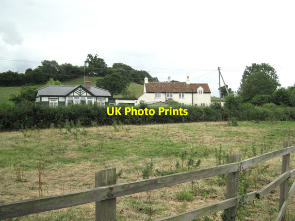 Photo 6"x4" Houses at Moorslade Lower Stone c2010