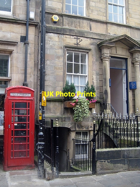 Photo 6"x4" K6 Telephone Kiosk, Baxtergate Whitby\/NZ8910 c2010
