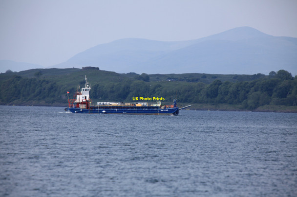 Photo 6"x4" View towards Tirefour Castle (Broch) on Lismore Clachan\/NM8643 c2010