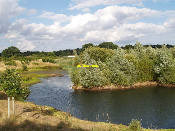Photo 6"x4" Flooded Gravel Pit Ibsley c2010