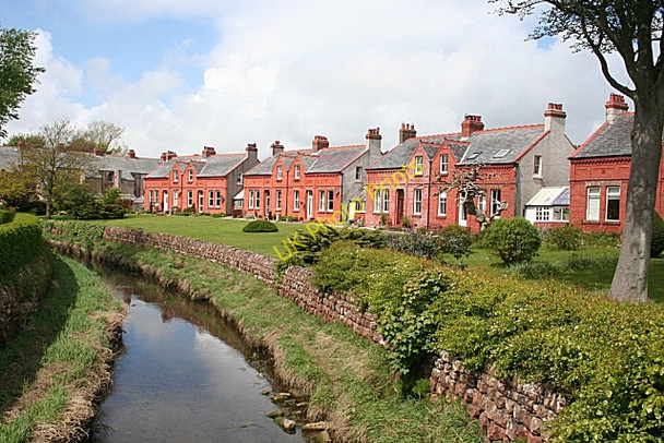 Photo 6"x4" Houses at Powfoot Powfoot c2009