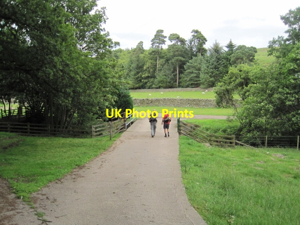 Photo 6"x4" Footpath over Road Bridge near Burntshield Haugh Baybridge\/NY9550 c2010