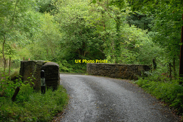 Photo 6"x4" Bridge over the Afon Einion Coed y Garth c2010