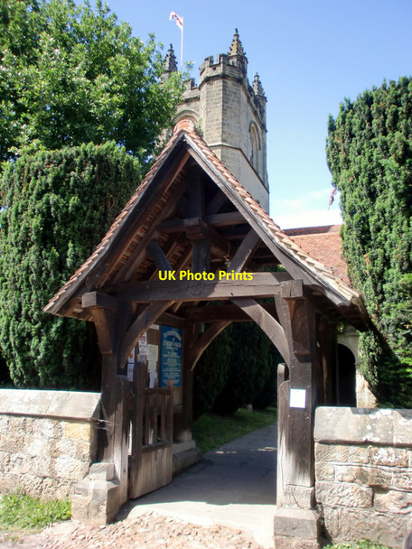 Photo 6"x4" Lych gate, St Mary's, Chiddingstone, Kent Chiddingstone c2010