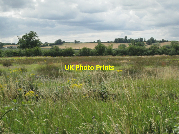 Photo 6"x4" Waterlogged field Wolverton\/SP2062 c2010