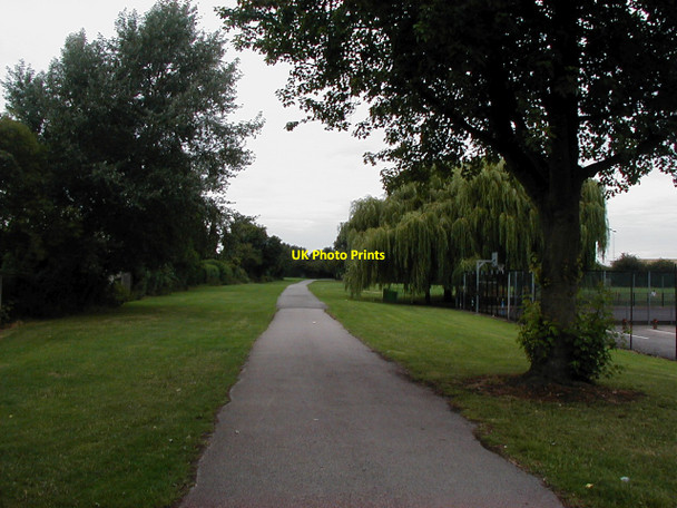 Photo 6"x4" Derby Canal from Boulton Lane towards Bracken's Lane Allenton c2010