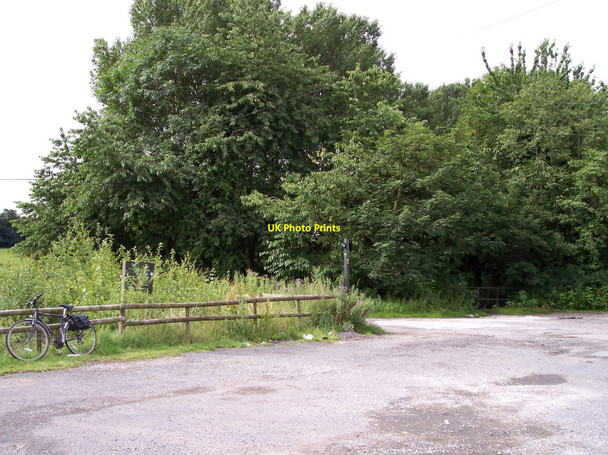 Photo 6"x4" Signage at site of Newton Lock in Sankey Valley Park Haydock c2010