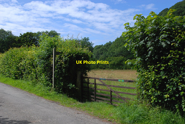 Photo 6"x4" Footpath heading for Aberaeron Aberaeron c2010