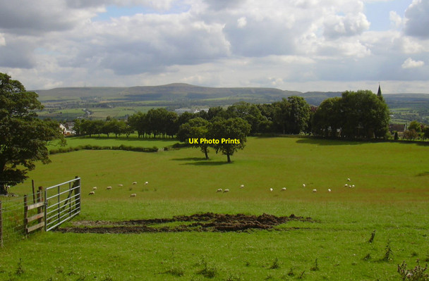 Photo 6"x4" View from Whins Lane, Read, Lancashire Read c2010