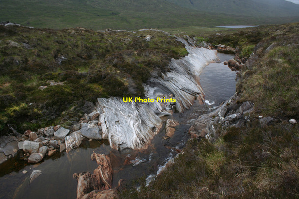 Photo 6"x4" Allt na Sean-luibe Allt a' Choire Odhar c2010