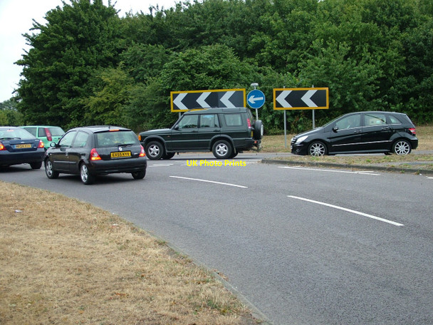 Photo 6"x4" Amwell Roundabout Great Amwell c2010