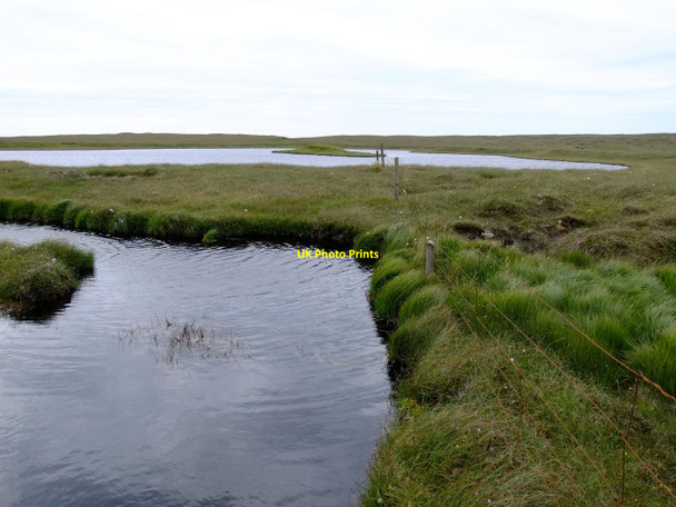 Photo 6"x4" Gossa Waters from the east Hamnavoe\/HU2380 c2010