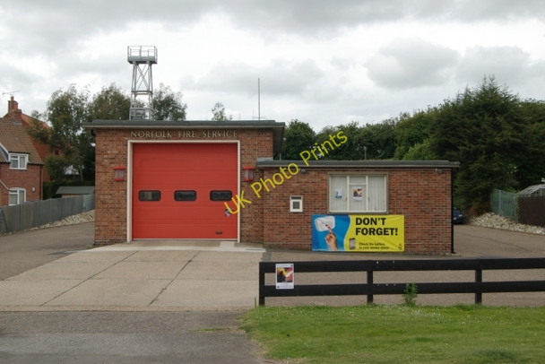 Photo 6"x4" Wells-Next-The-Sea fire station Wells-Next-The-Sea c2009