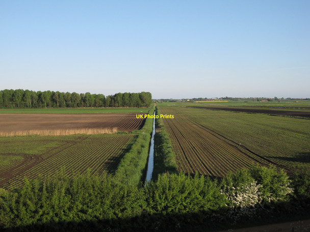 Photo 6"x4" Coveney Byall Fen Oxlode c2010