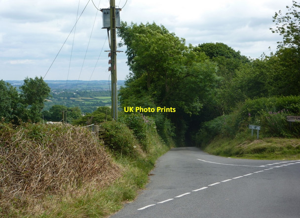 Photo 6"x4" The top of Stoney Lane Littlemoor\/SK3663 c2010