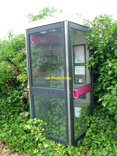 Photo 6"x4" Telephone Kiosk, Amwell Hill, Great Amwell Ware\/TL3614 c2010