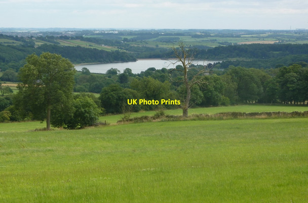 Photo 6"x4" Large sloping fields south of Littlemoor Dalebank\/SK3661 c2010