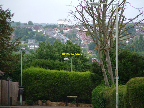 Photo 6"x4" Water Tower in Tower Road Ware\/TL3614 c2010
