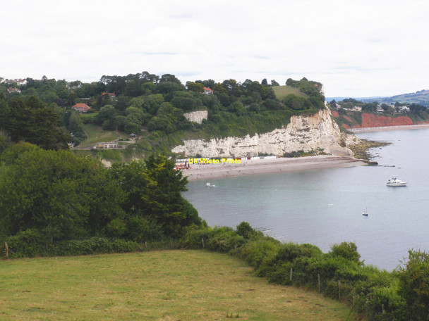 Photo 6"x4" Beer Roads and beach Seaton\/SY2490 c2010