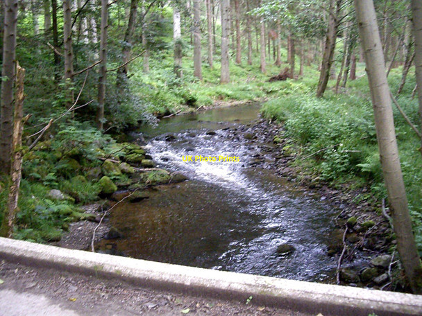 Photo 6"x4" Upstream Kirkney Water Kirkney c2010