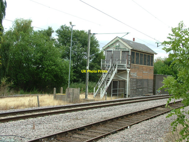 Photo 6"x4" Old signal box, Hertford East Hertford c2010