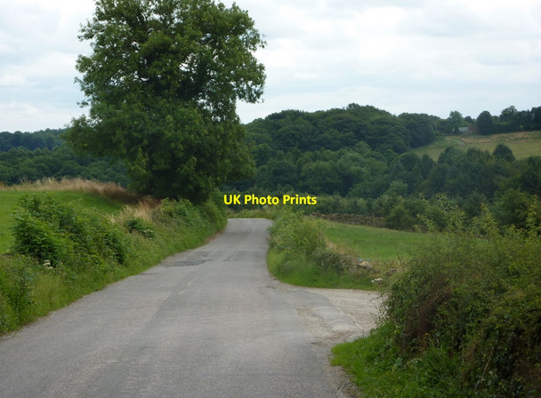 Photo 6"x4" White Horse Lane south of Woolley Moor Dalebank\/SK3661 c2010