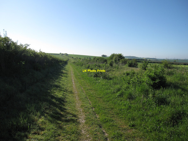 Photo 6"x4" Roman Road Little Abington c2010