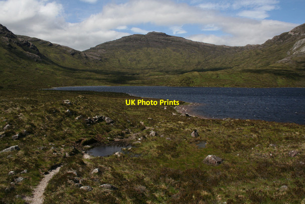 Photo 6"x4" Loch Coire Fionnaraich Loch Coire Fionnaraich c2010